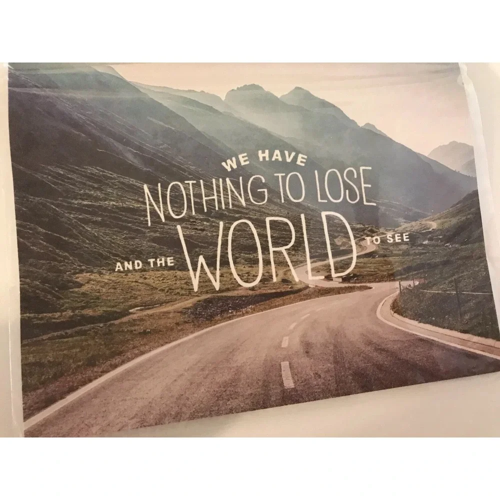 Sticky Note Set Inspirational Nature Landscape Adventure Mountain Forest Scenic